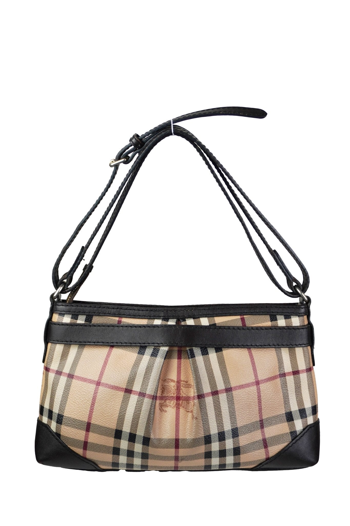 Burberry Canvas Leather Shoulder Bag - Jade Vintage