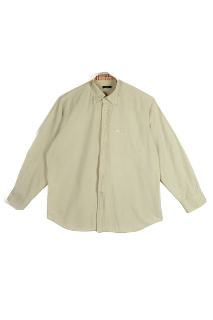 Burberry London Beige Dress Shirt - Jade Vintage