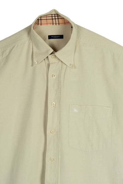 Burberry London Beige Dress Shirt - Jade Vintage