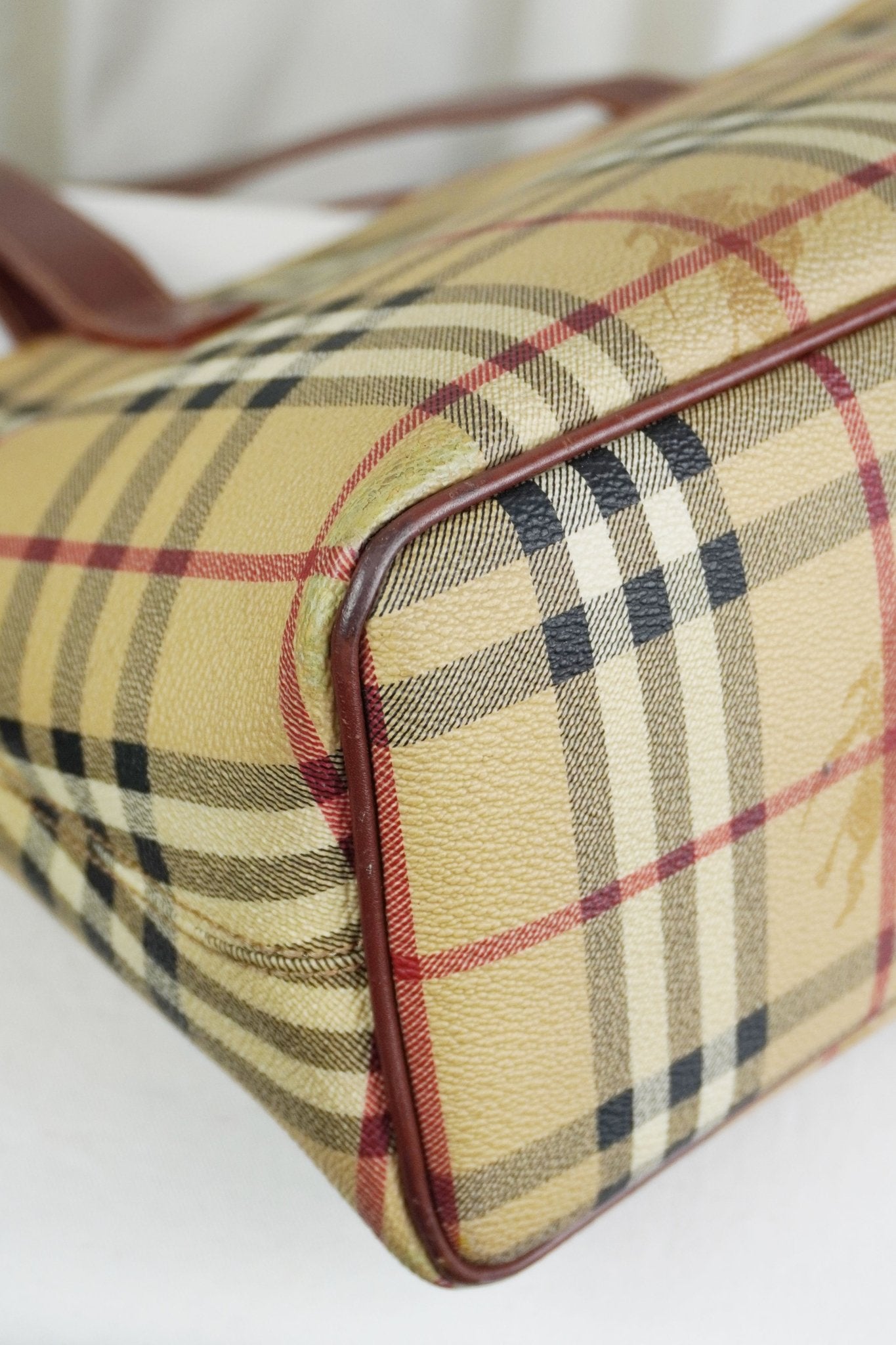 Burberry Novacheck Tote Bag - Jade Vintage