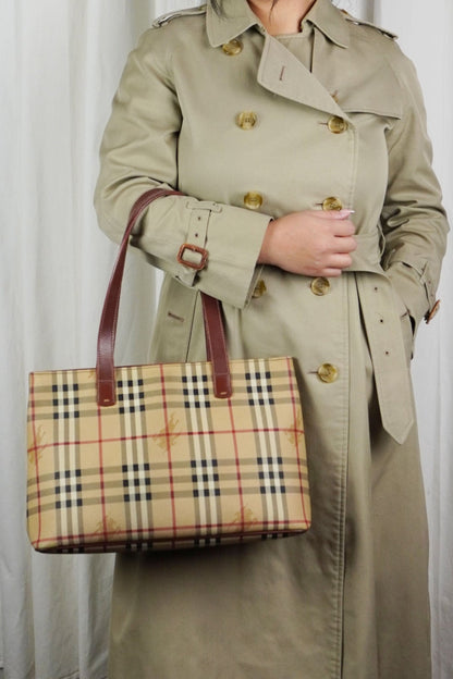 Burberry Novacheck Tote Bag - Jade Vintage