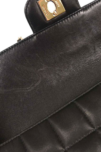 Chanel East West Crossbody Flap Bag 24K Gold Hardware - Jade Vintage