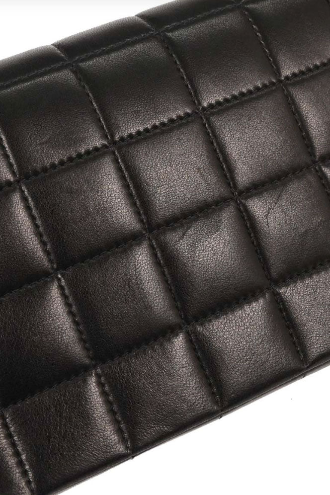 Chanel East West Crossbody Flap Bag 24K Gold Hardware - Jade Vintage