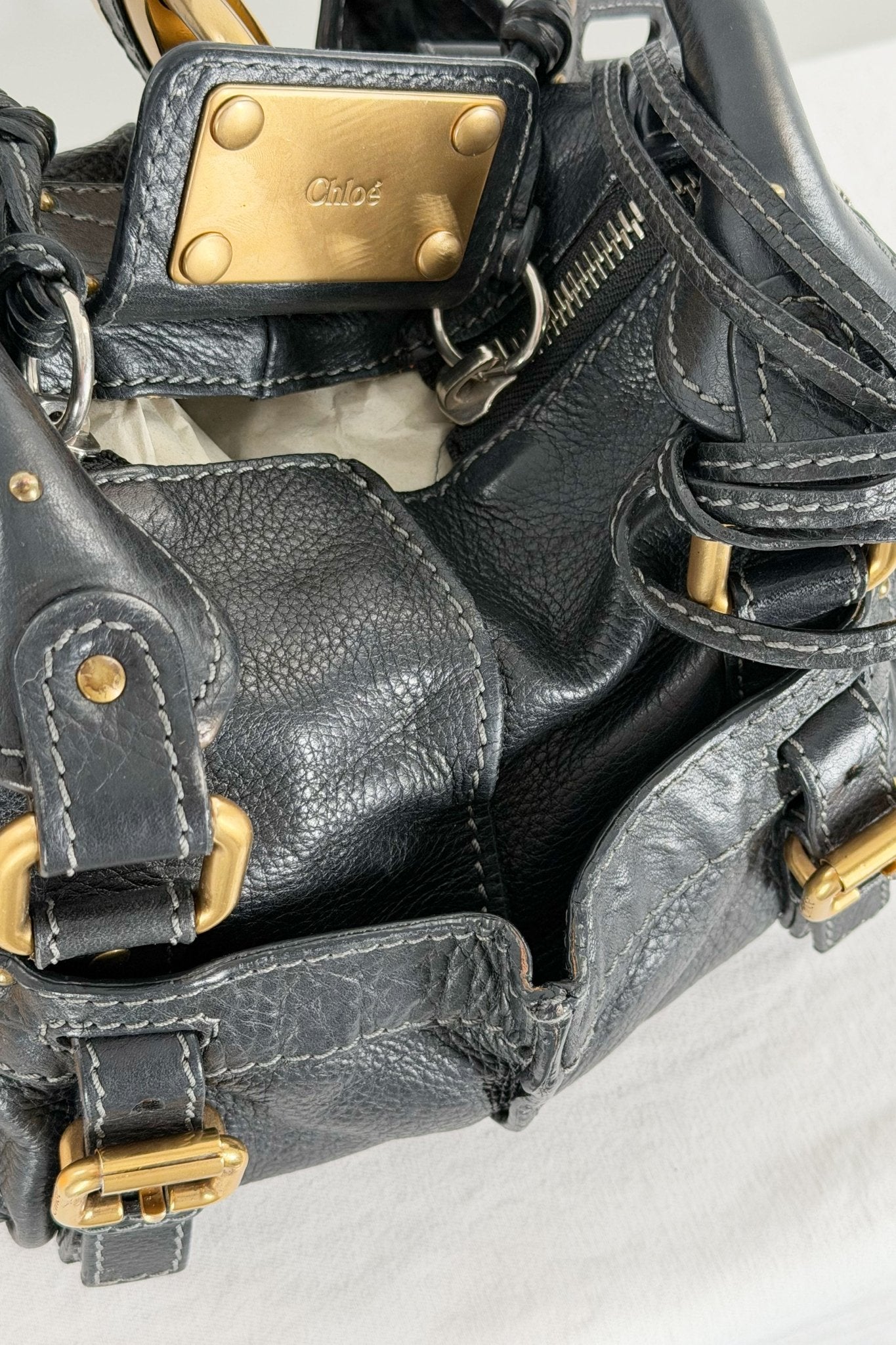 Chloe Mini Paddington - Jade Vintage