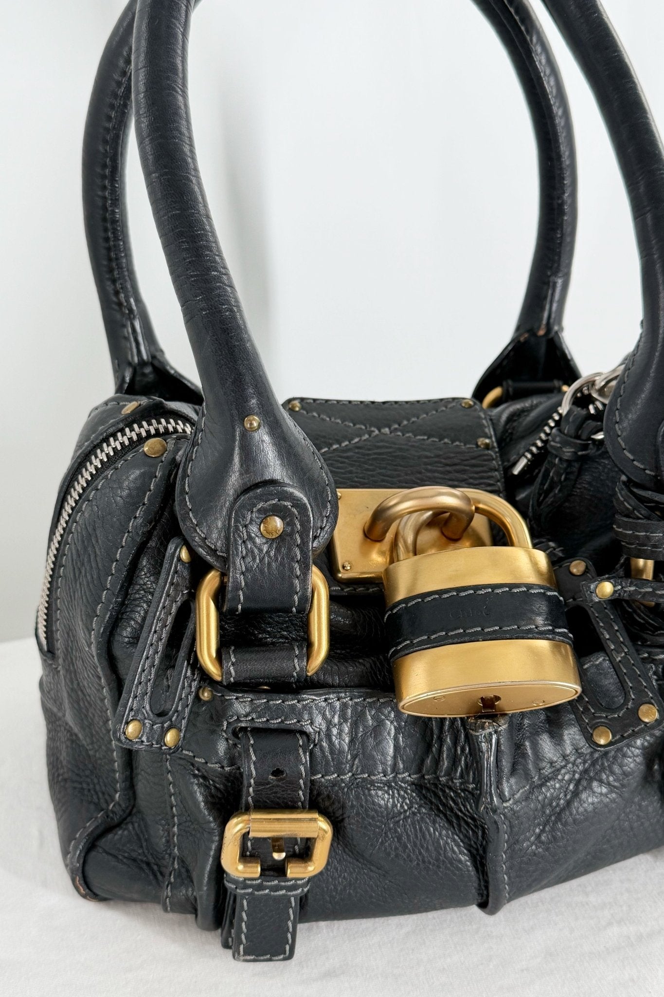 Chloe Mini Paddington - Jade Vintage
