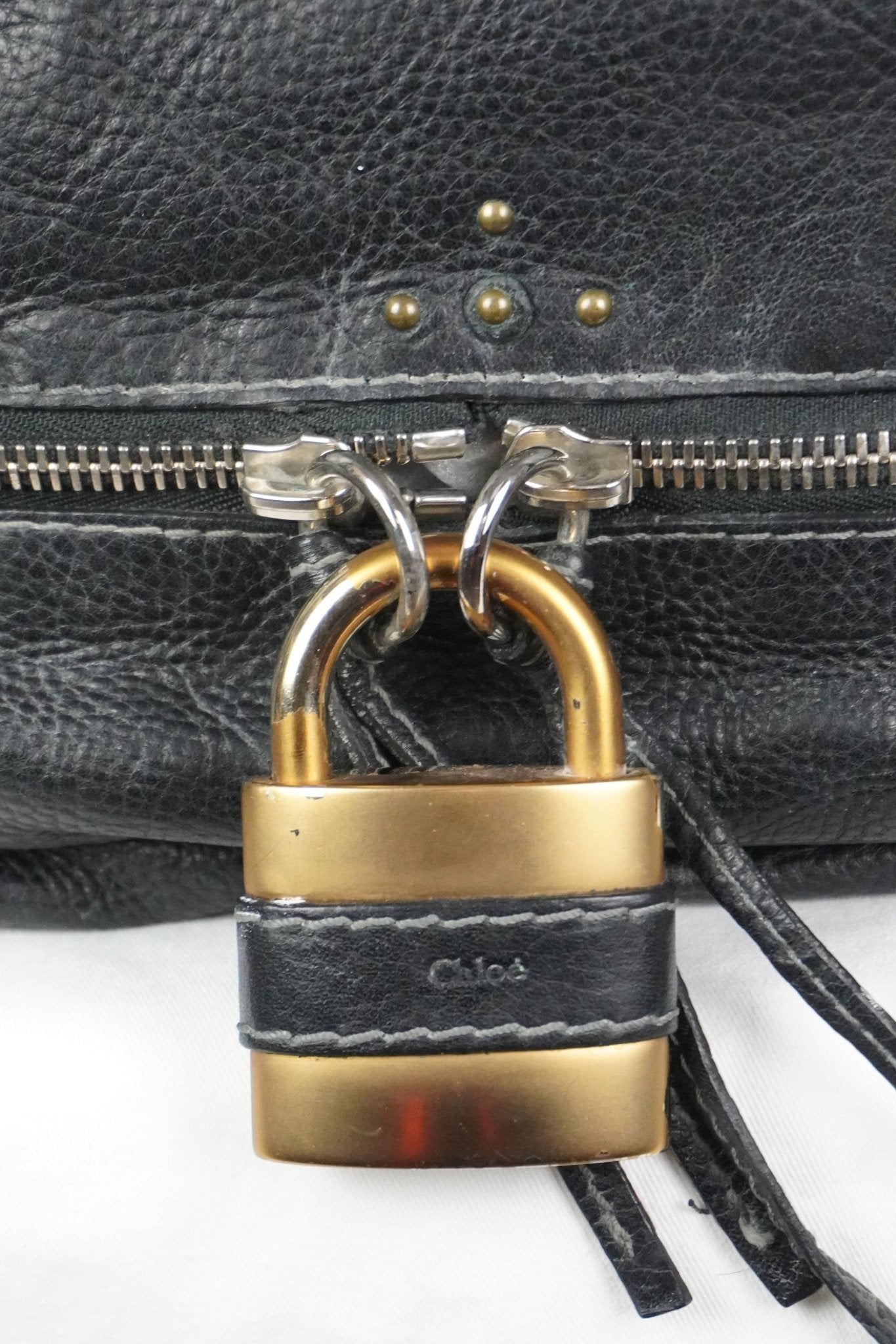 Chloe Paddington Tote Bag - Jade Vintage