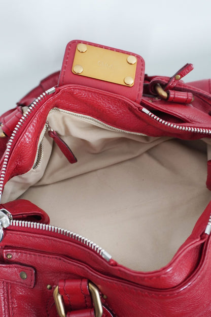 Chloe Red Paddington - Jade Vintage