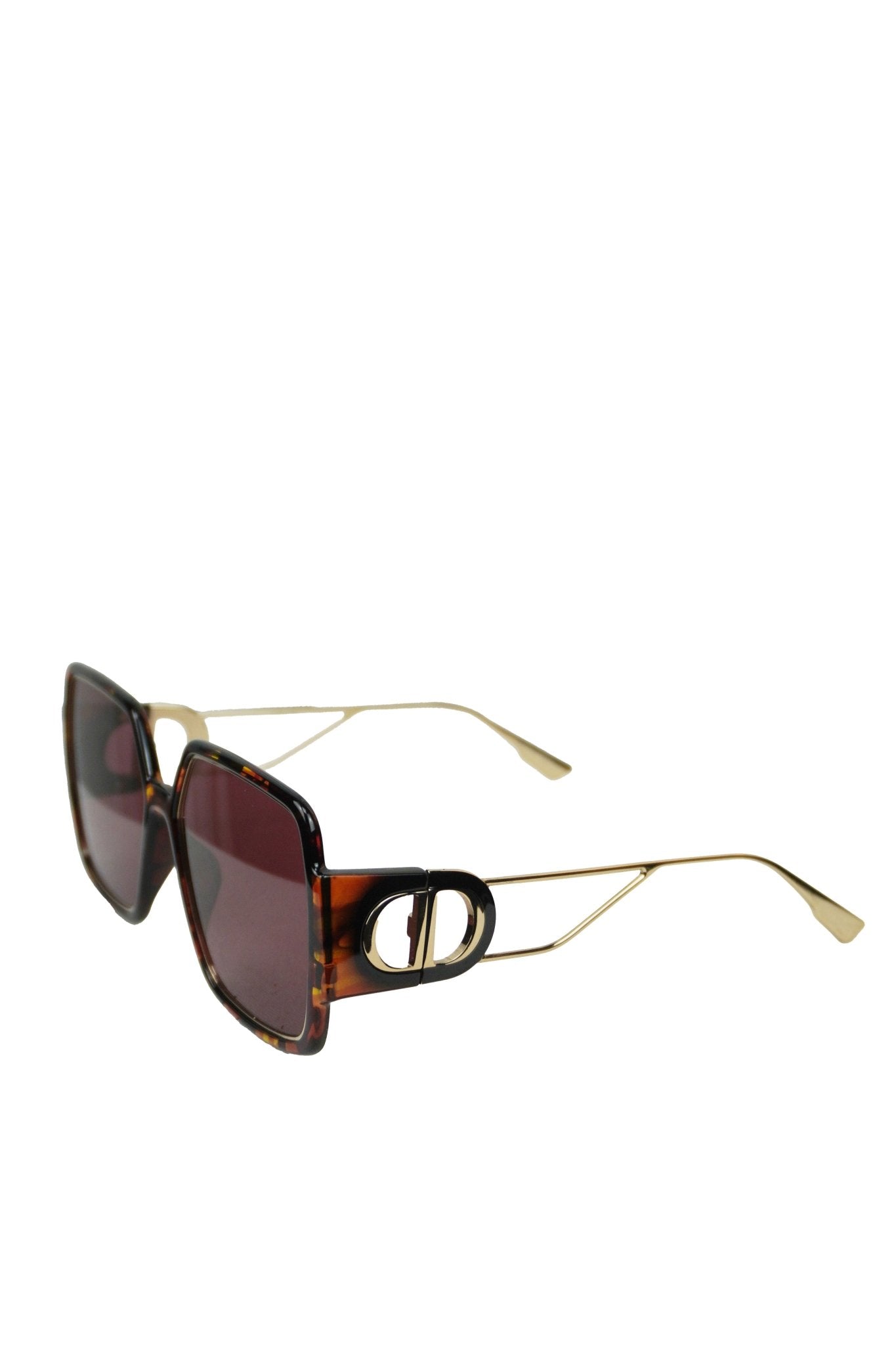 Christian Dior Montaigne Square Sunglasses - Jade Vintage