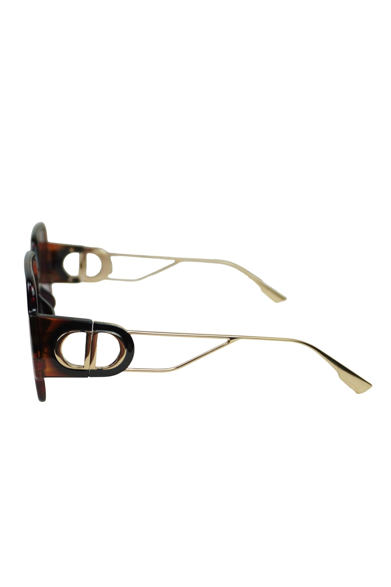 Christian Dior Montaigne Square Sunglasses - Jade Vintage