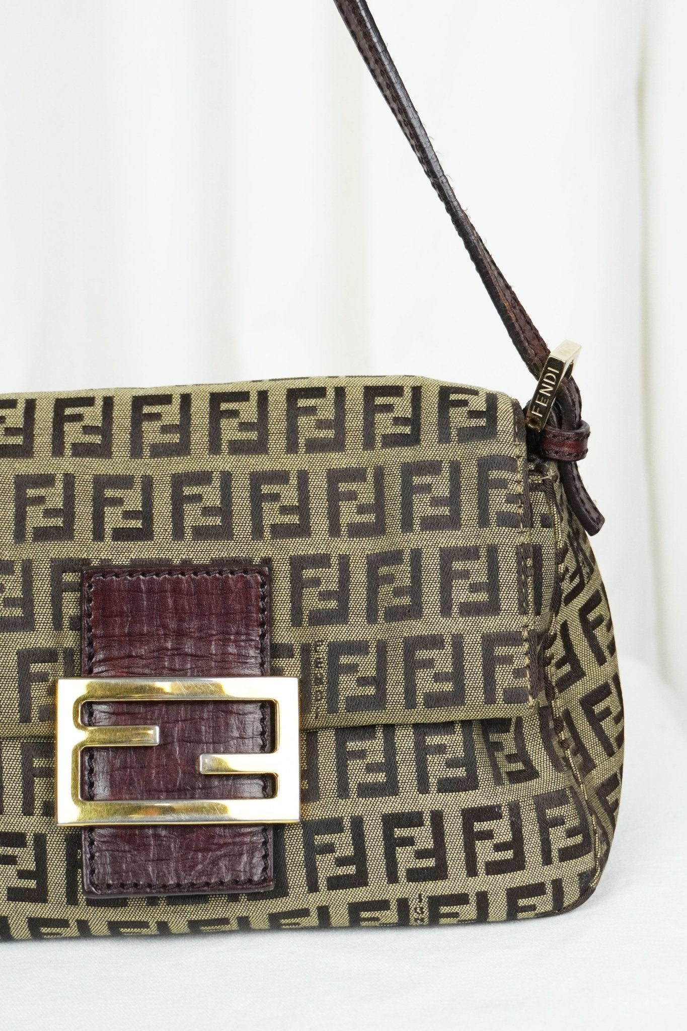 Fendi 2006 Mini Baguette - Jade Vintage