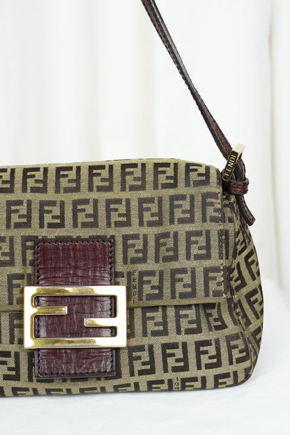 Fendi 2006 Mini Baguette - Jade Vintage