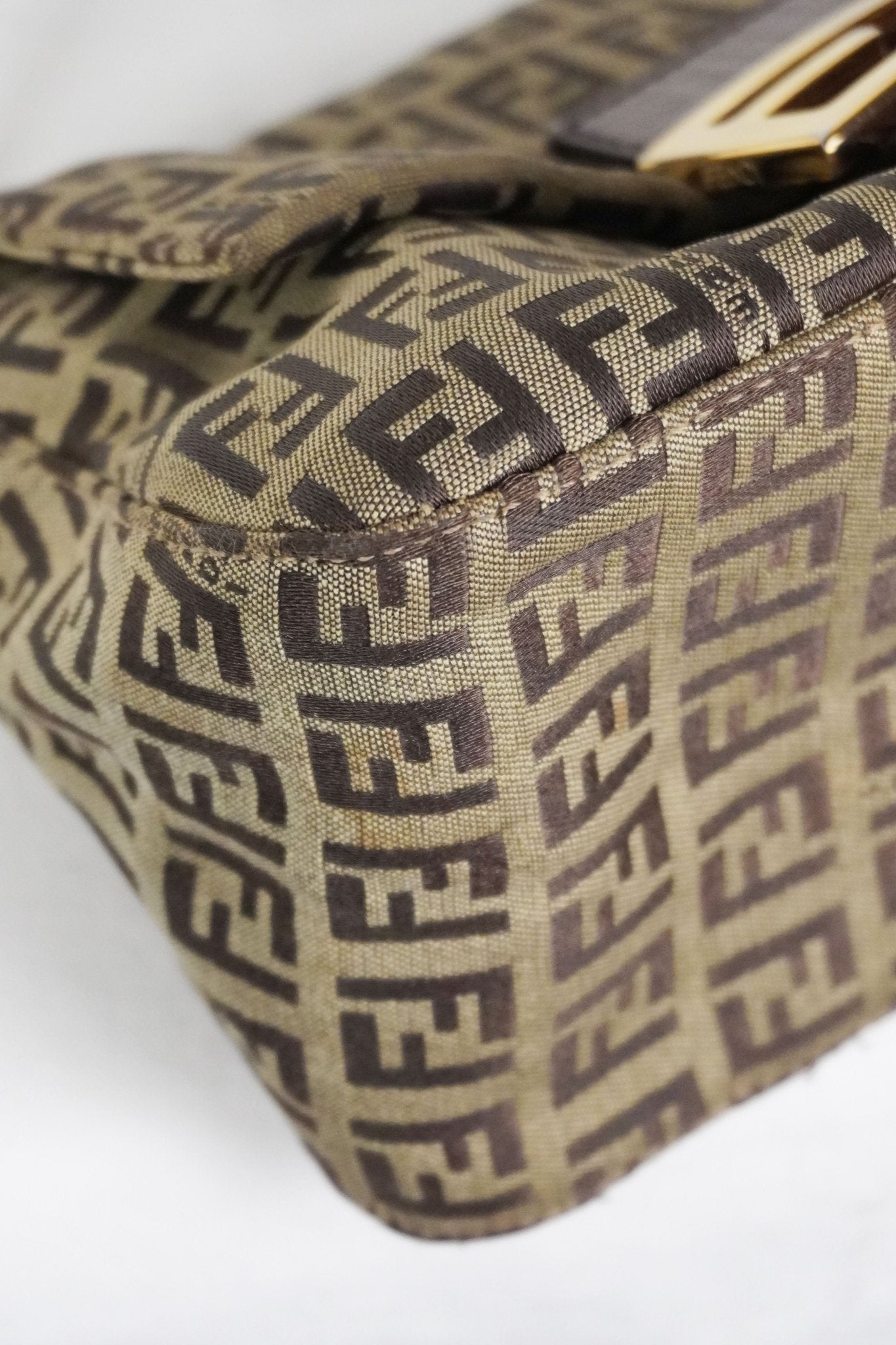 Fendi 2006 Mini Baguette - Jade Vintage