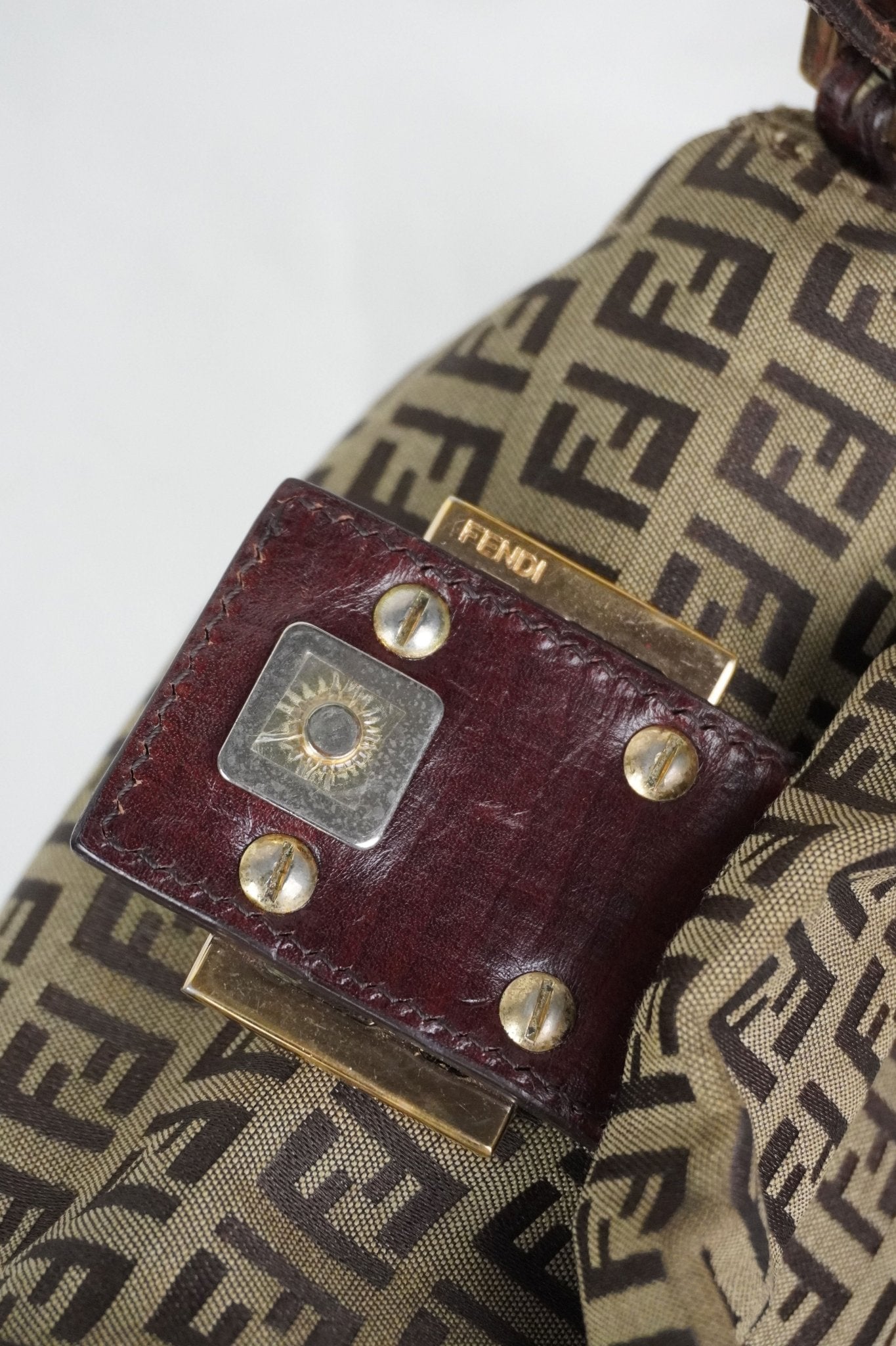 Fendi 2006 Mini Baguette - Jade Vintage