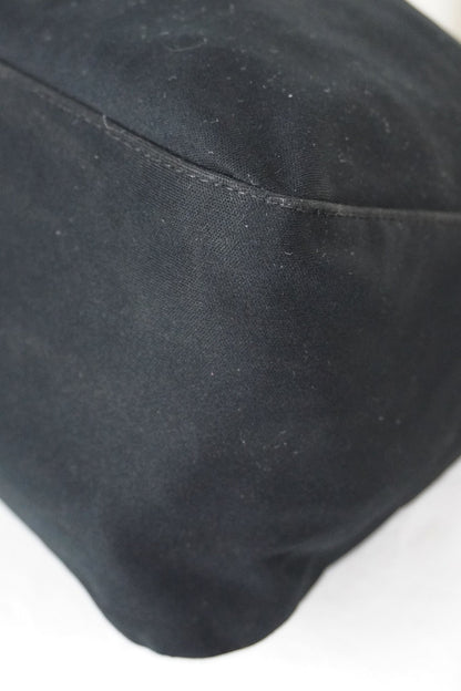 Fendi Black Jersey Cotton Baguette - Jade Vintage