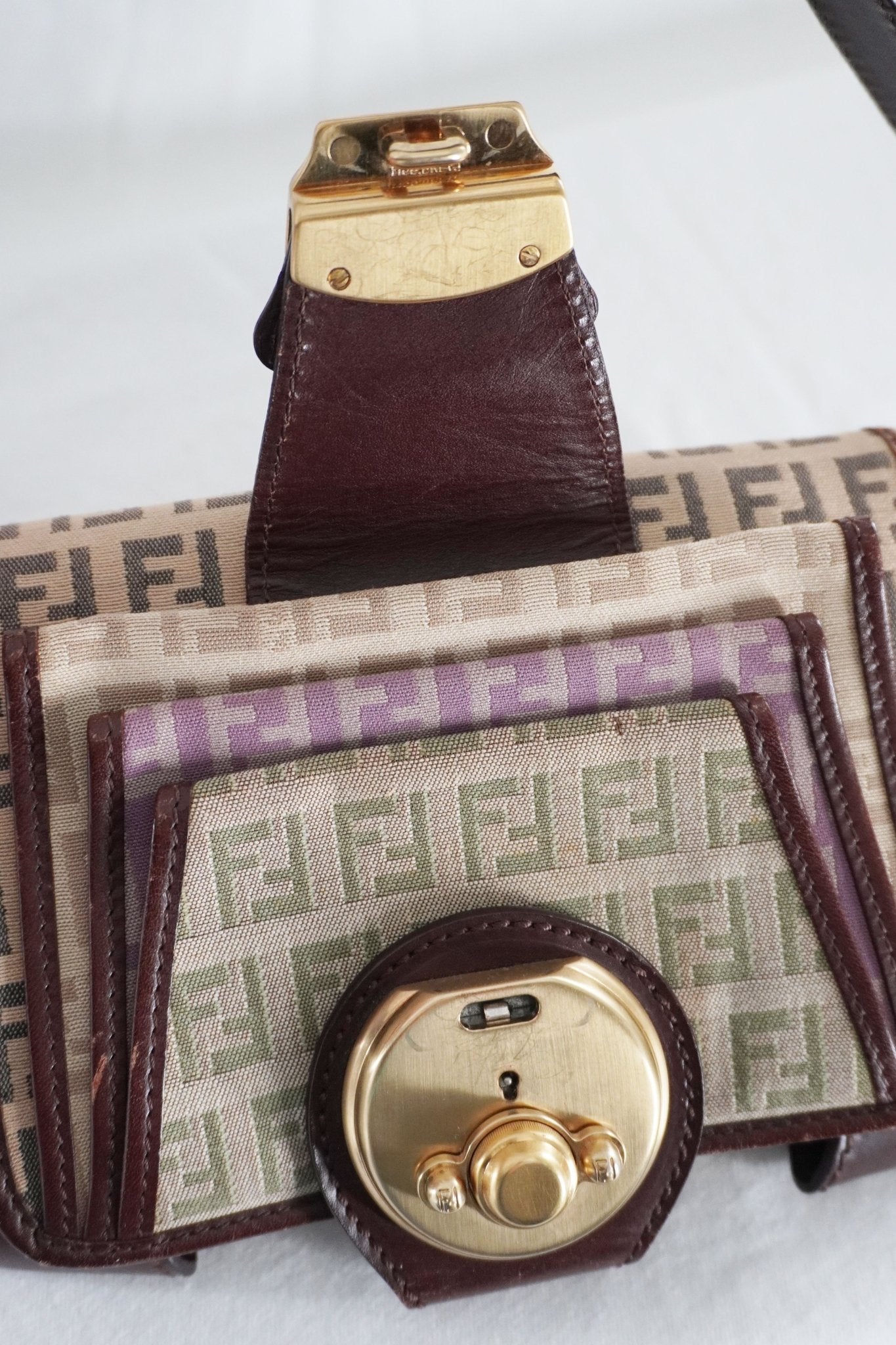 Fendi Borsa Tuc Handbag - Jade Vintage