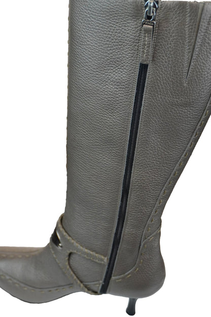 Fendi Heeled Boots / 35 - Jade Vintage