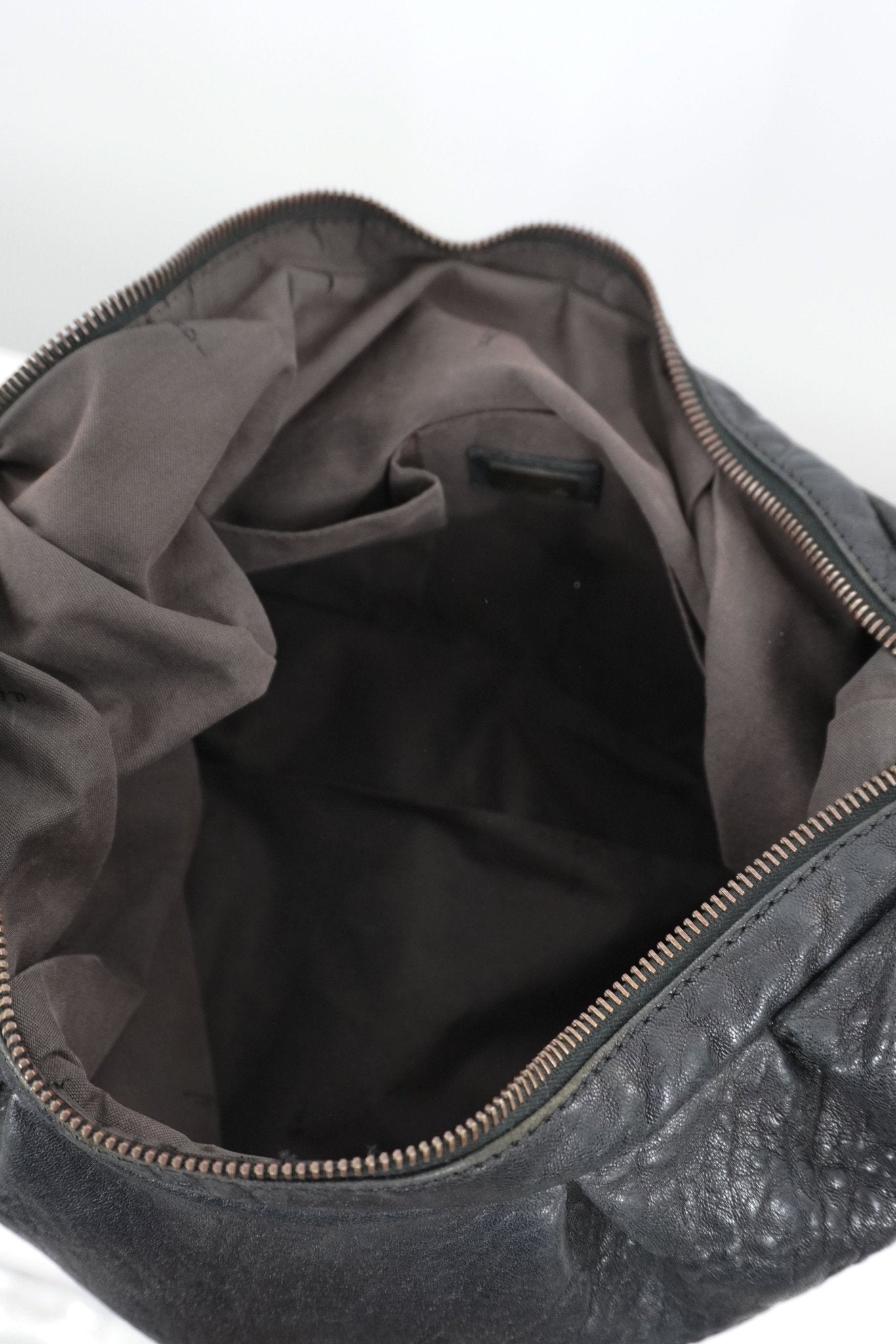 Fendi Leather Hobo Bag - Jade Vintage