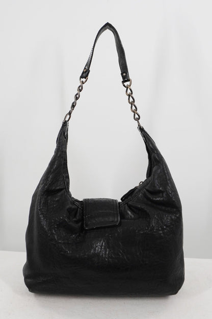 Fendi Leather Hobo Bag - Jade Vintage