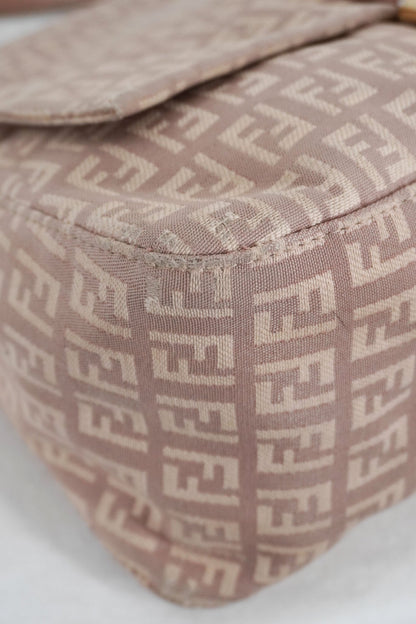 Fendi Mamma Baguette Beige Pink - Jade Vintage