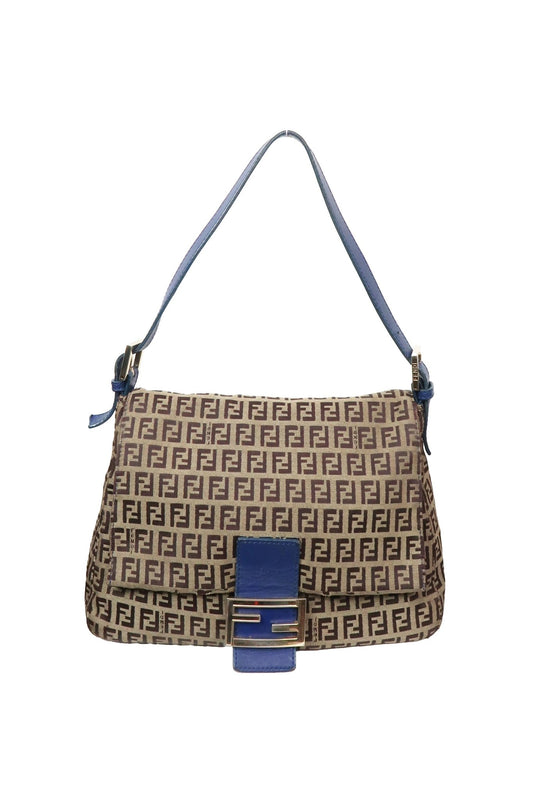 Fendi Mamma Baguette Navy - Jade Vintage
