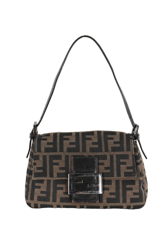 Fendi Mini Baguette Brown - Jade Vintage