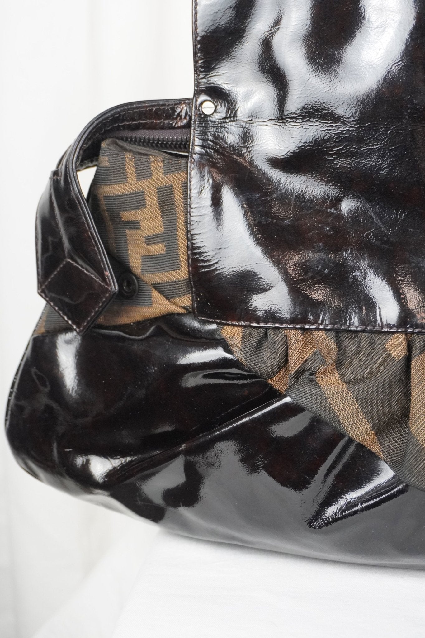 Fendi Tobacco Handbag - Jade Vintage