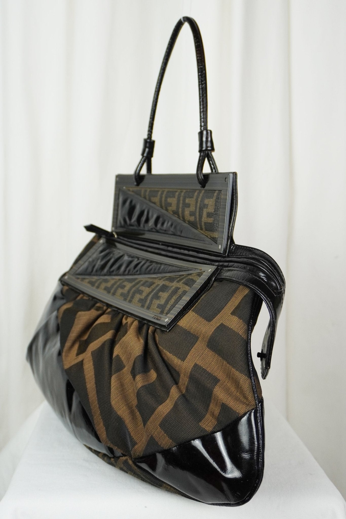 Fendi Tobacco Handbag - Jade Vintage