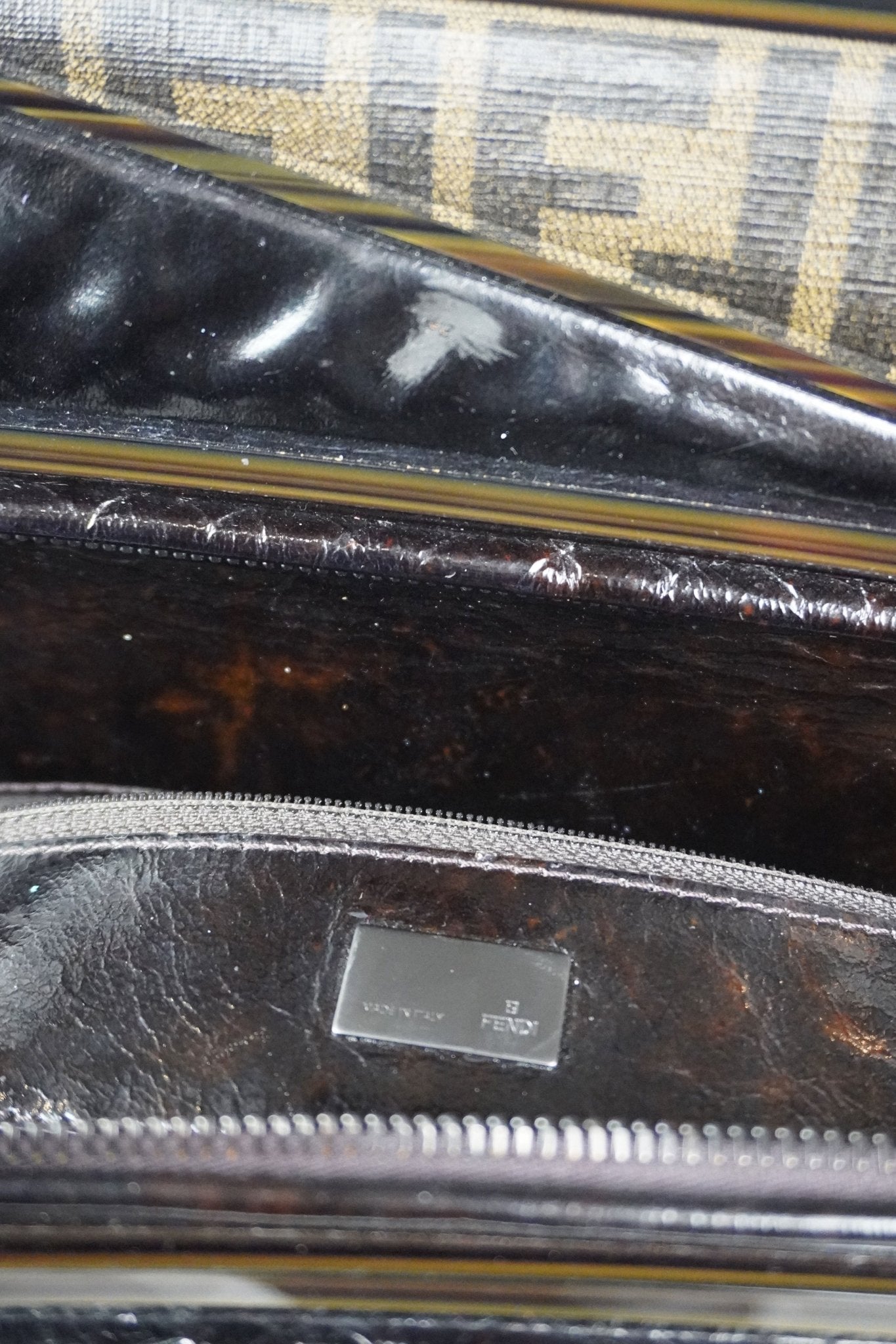 Fendi Tobacco Handbag - Jade Vintage