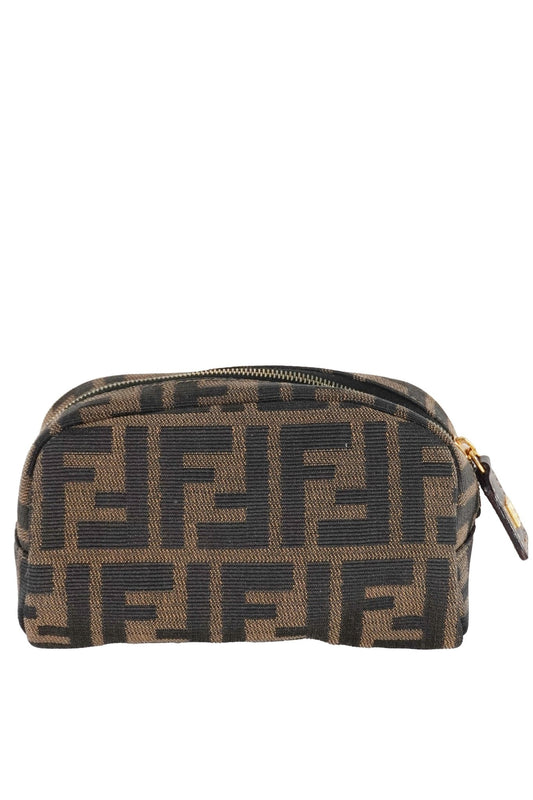 Fendi Zucca Canvas Mini Pouch - Jade Vintage
