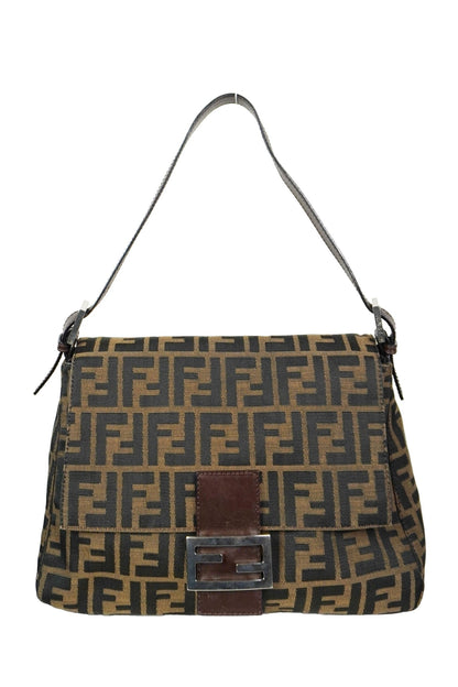 Fendi Zucca Mamma Baguette - Jade Vintage