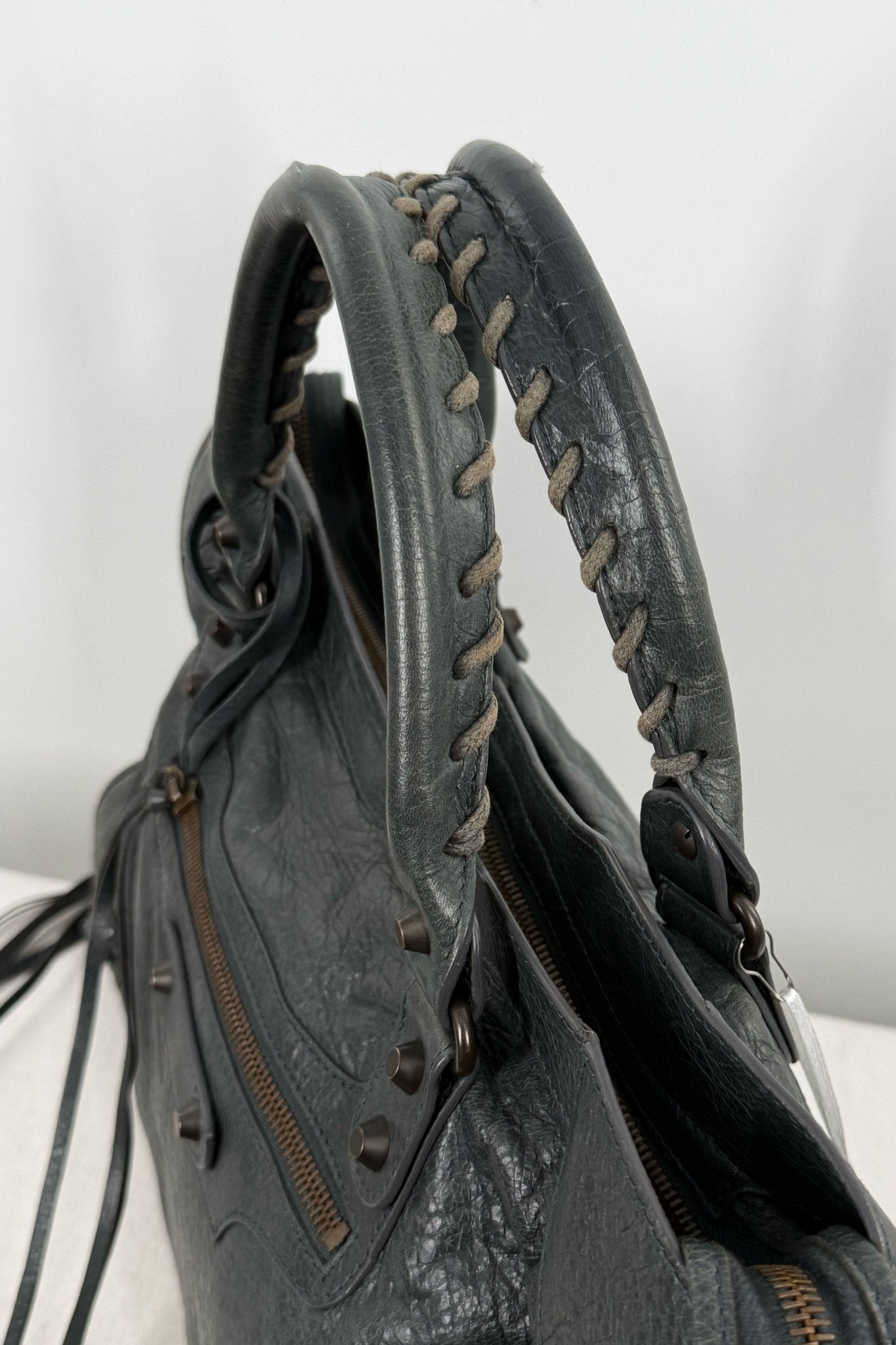 F/W 2011 Balenciaga City Bag Anthracite - Jade Vintage