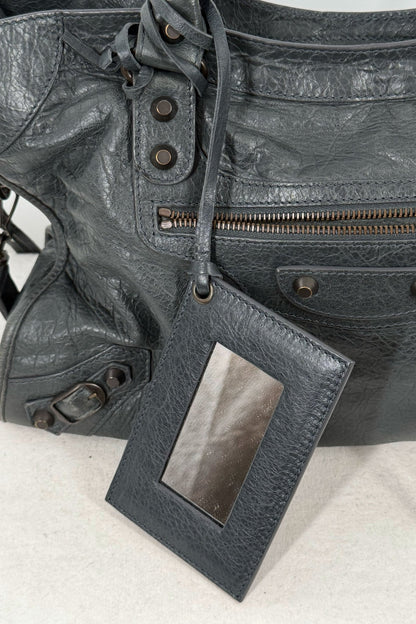 F/W 2011 Balenciaga City Bag Anthracite - Jade Vintage