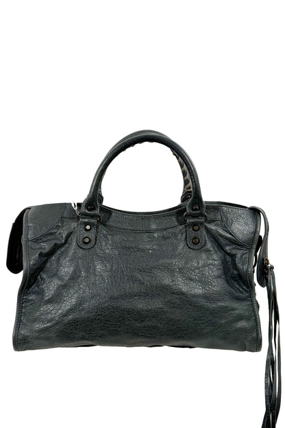 F/W 2011 Balenciaga City Bag Anthracite - Jade Vintage
