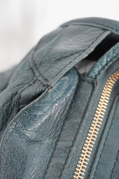 F/W 2015 Balenciaga City Bag Vert Pinede Giant 12 Gold - Jade Vintage