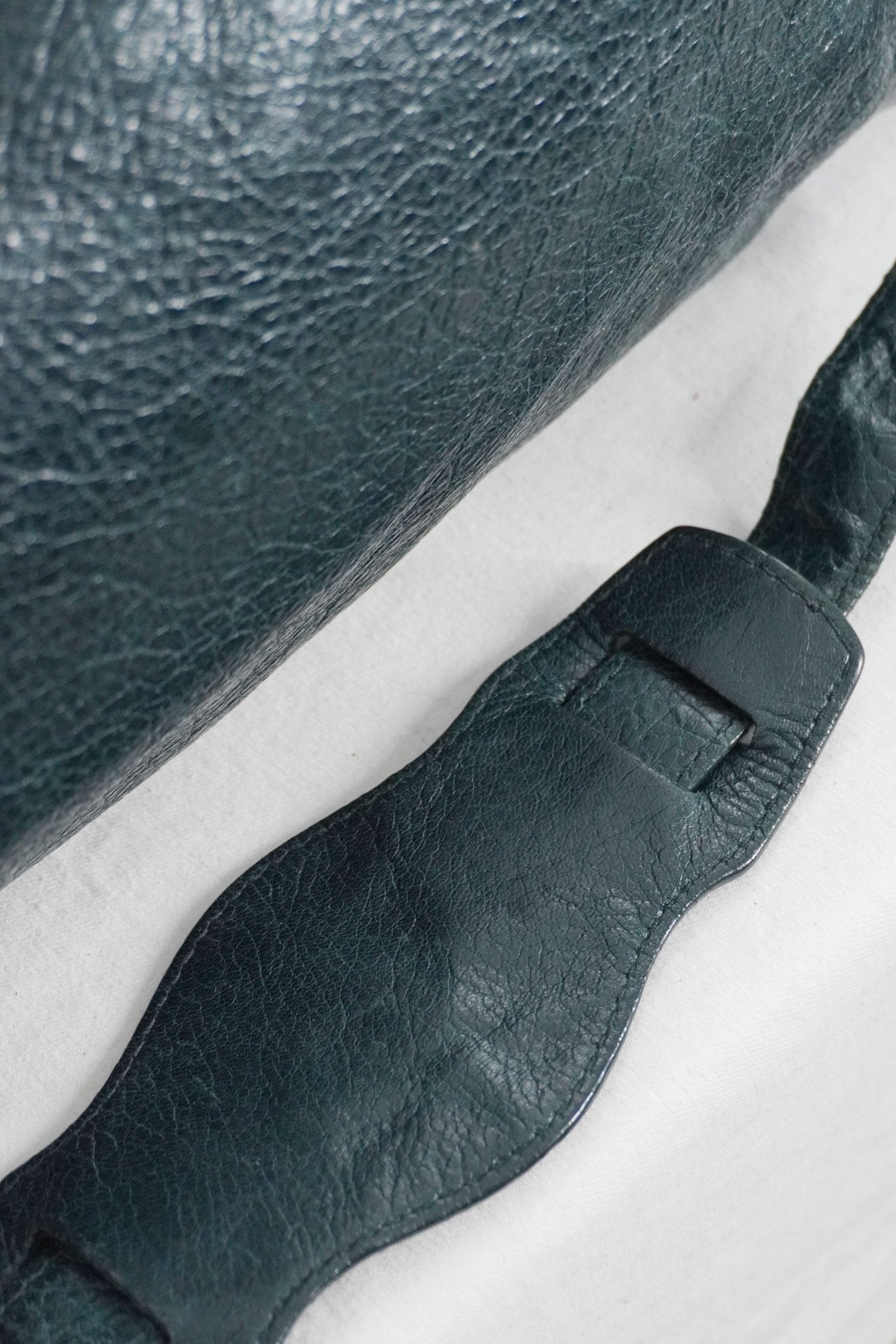 F/W 2015 Balenciaga City Bag Vert Pinede Giant 12 Gold - Jade Vintage