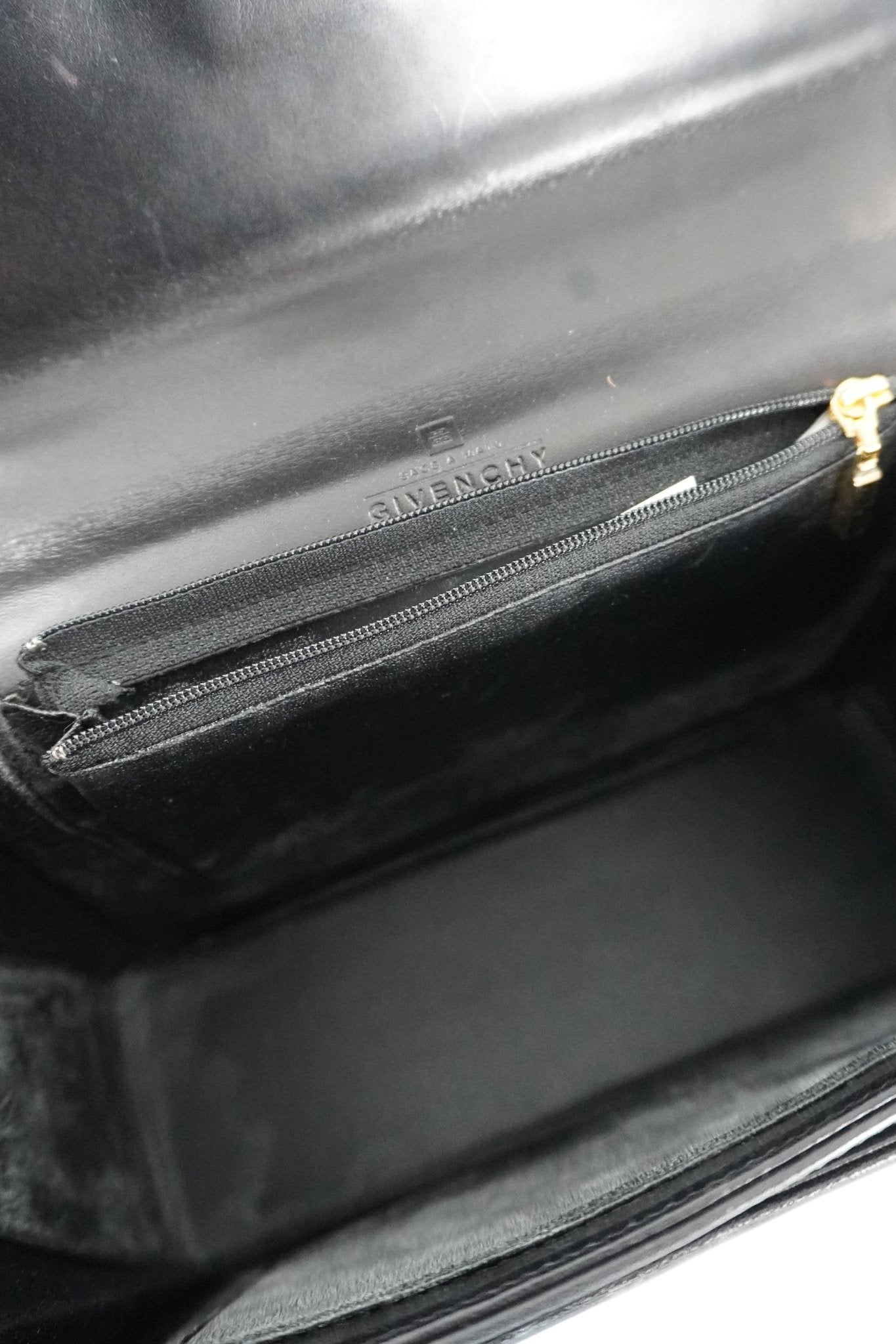 Givenchy Top Handle Black Bag - Jade Vintage