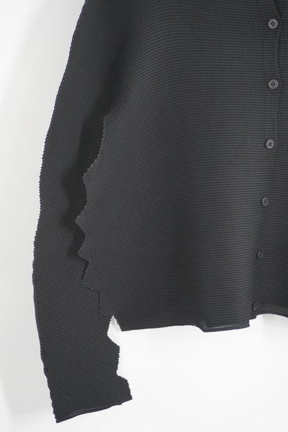 Issey Miyake Me Asymmetrical Cardigan - Jade Vintage