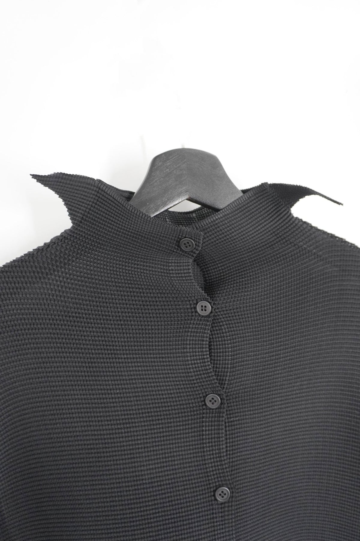 Issey Miyake Me Asymmetrical Cardigan - Jade Vintage