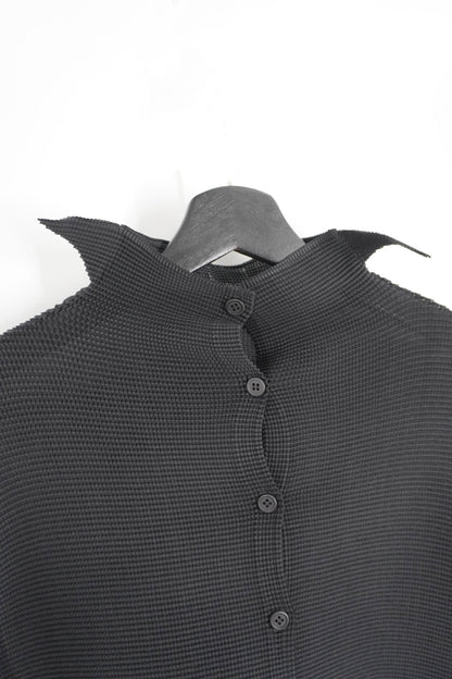 Issey Miyake Me Asymmetrical Cardigan - Jade Vintage