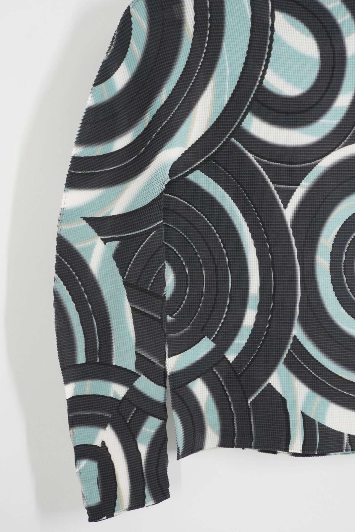 Issey Miyake Me Swirl Long Sleeve - Jade Vintage