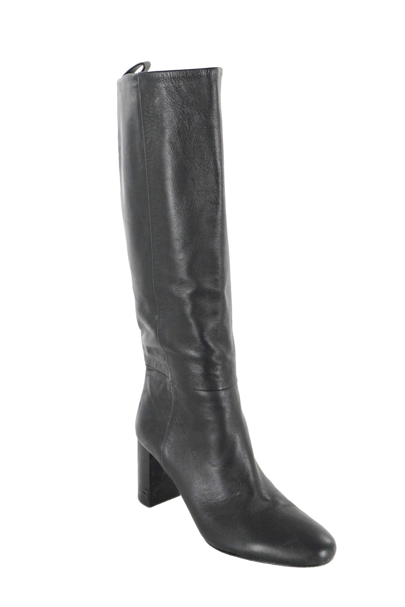 Jil Sander Navy Tall Boots / 37 - Jade Vintage