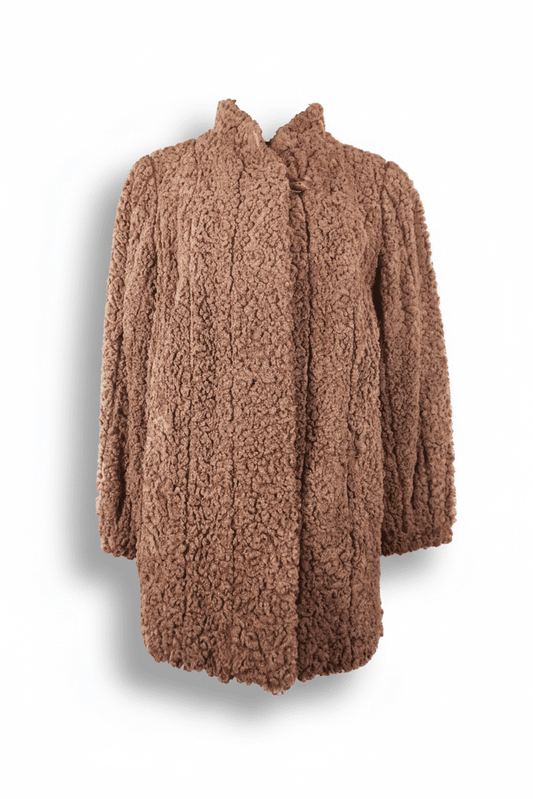 Lamb Fur Coat / Small - Jade Vintage