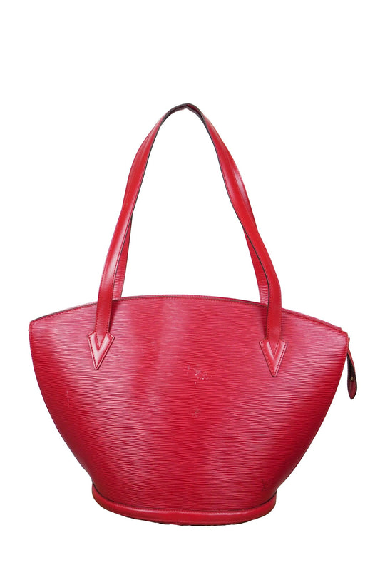 Louis Vuitton Saint Jacques Epi Red - Jade Vintage