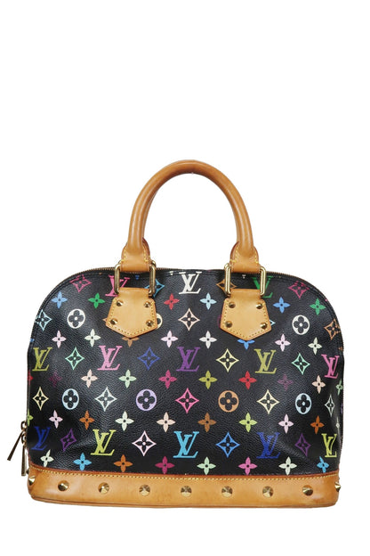 Louis Vuitton Takashi Murakami Multicolore Alma Pm - Jade Vintage