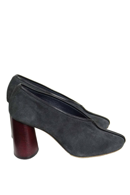 Old Celine Suede Heels / 37 - Jade Vintage