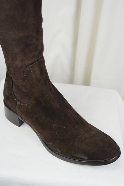 Prada Brown Boots / 36.5 - Jade Vintage