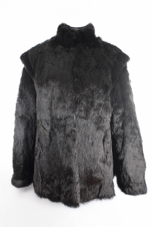 Rabbit Fur Jacket / XS - S - Jade Vintage