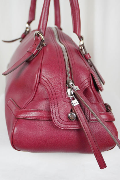 Salvatore Ferragamo Gancini Marisa Satchel - Jade Vintage