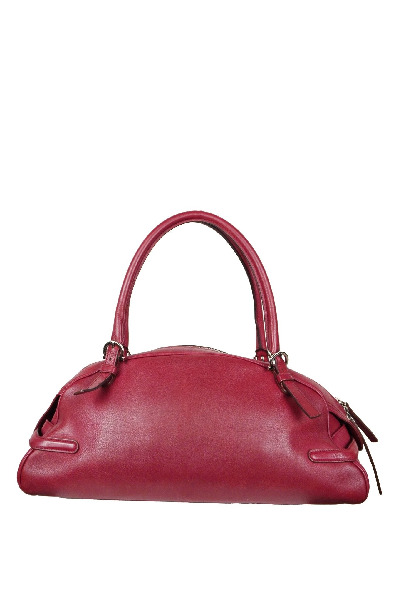 Salvatore Ferragamo Gancini Marisa Satchel - Jade Vintage