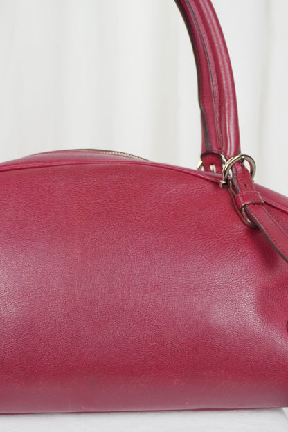 Salvatore Ferragamo Gancini Marisa Satchel - Jade Vintage